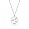 Revival Céleste Constellation Zirconia Rhodium Plated Leo 18" Necklace 90471LEOKit Heath90471LEO