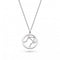 Revival Céleste Constellation Zirconia Rhodium Plated Libra 18" Necklace 90471LIBKit Heath90471LIB