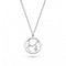 Revival Céleste Constellation Zirconia Rhodium Plated Sagittarius 18" Necklace 90471SAGKit Heath90471SAG