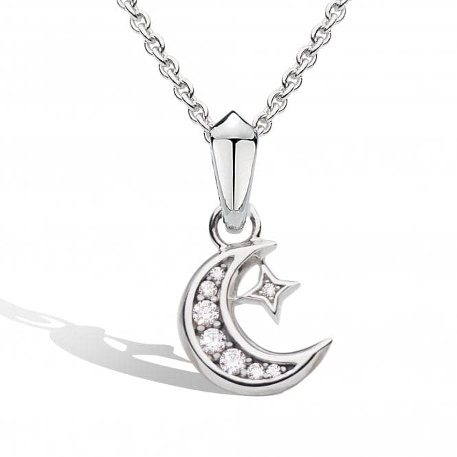 Revival Celeste Pavé Zirconia Moon 17" Necklace 90492CZKit Heath90492CZ