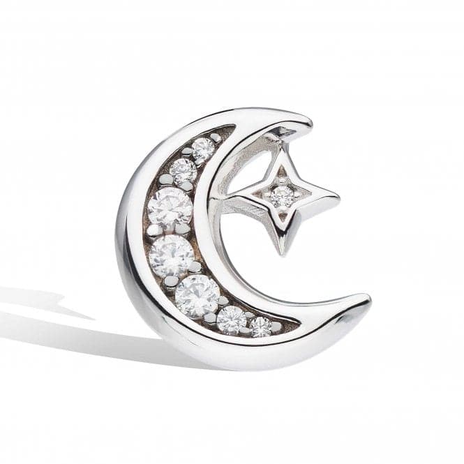 Revival Celeste Pavé Zirconial Moon Stud Earrings 30492CZKit Heath30492CZ