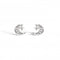 Revival Celeste Pavé Zirconial Moon Stud Earrings 30492CZKit Heath30492CZ
