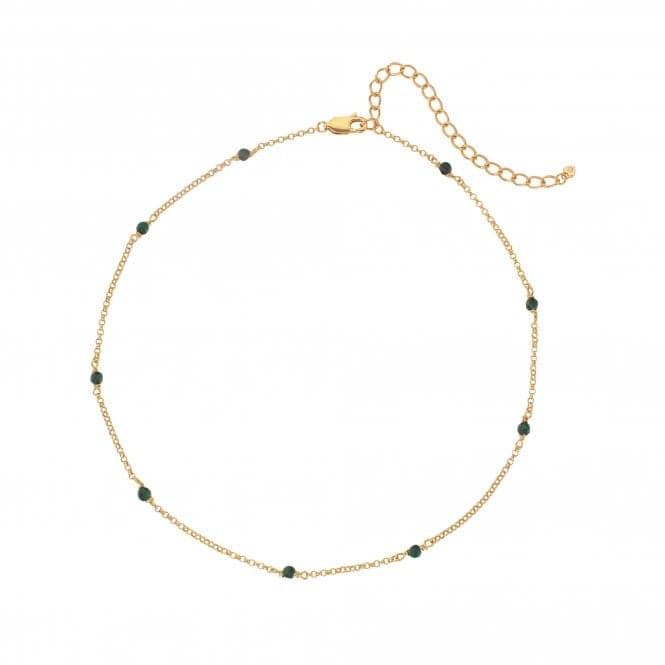 Revive Malachite Choker (32 - 39cm) DN154Hot Diamonds x Jac JossaDN154