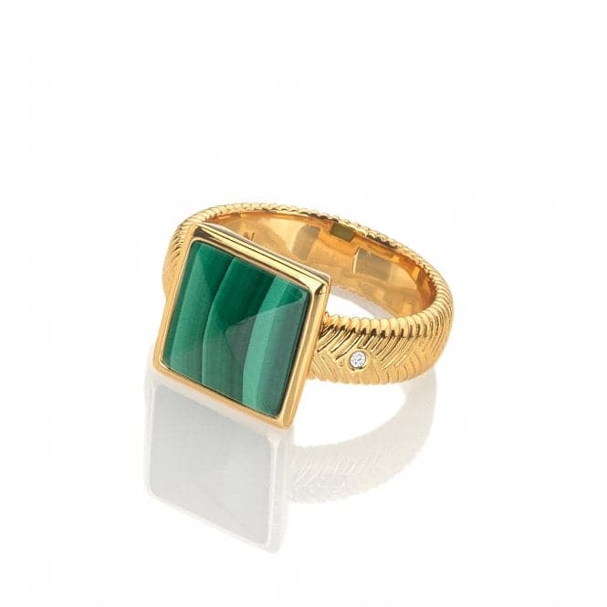 Revive Malachite Ring DR248Hot Diamonds x Jac JossaDR248/L