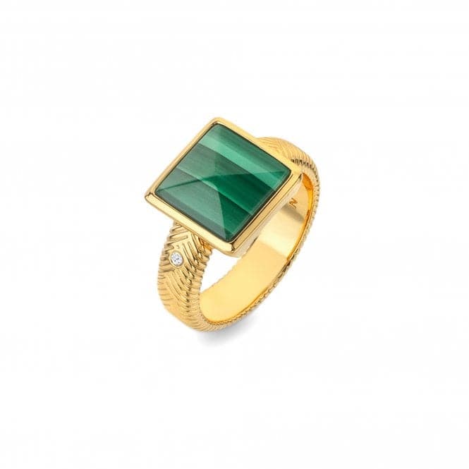 Revive Malachite Ring DR248Hot Diamonds x Jac JossaDR248/L