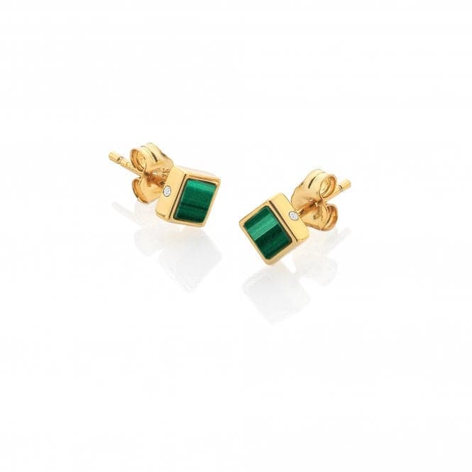 Revive Square Stud Earrings DE762Hot Diamonds x Jac JossaDE762