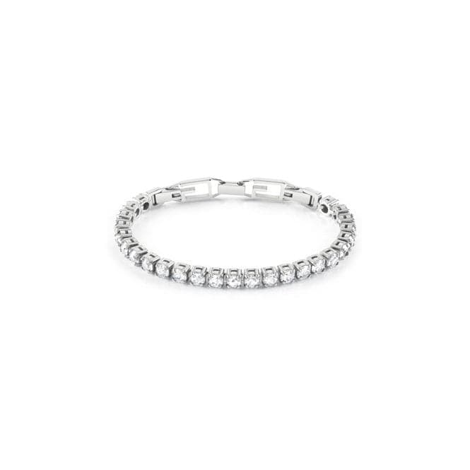 Rhodium Plated Crystal Tennis Bracelet UBB01234RHCLLGuess JewelleryUBB01234RHCLL