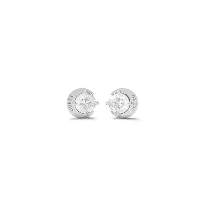 Rhodium Plated Moon And Star Earrings UBE01194RHGuess JewelleryUBE01194RH