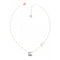 Rhodium & Rose Gold Plated Crystal 4G Logo Band Necklace UBN01154RHRGGuess JewelleryUBN01154RHRG