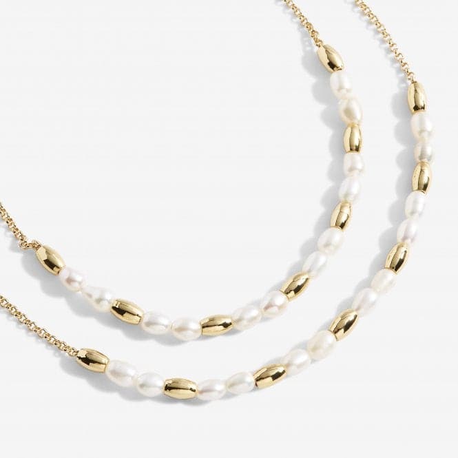 Riviera Rice Pearl Layer Necklace 5163Joma Jewellery5163