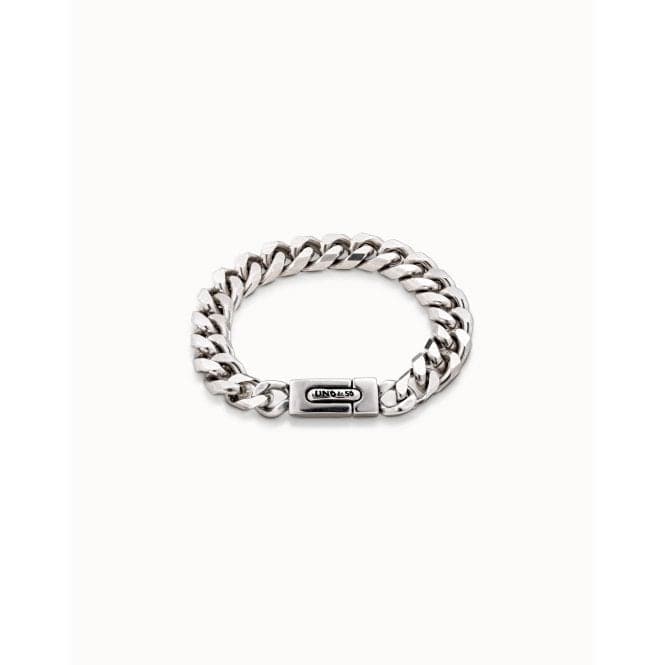 Robust Silver Metal BraceletUNOde50PUL2283MTL000XL