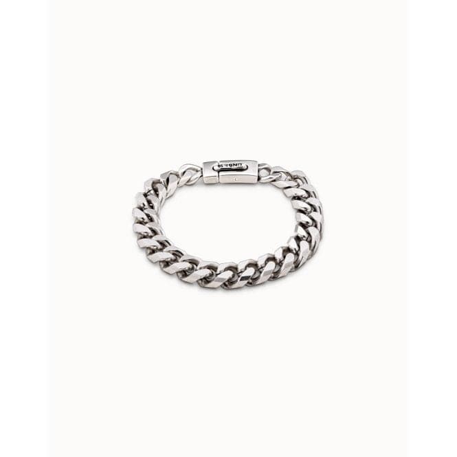 Robust Silver Metal BraceletUNOde50PUL2283MTL000XL