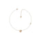Rose Gold 4G Logo Heart Crystals Necklace UBN01066RGGuess JewelleryUBN01066RG