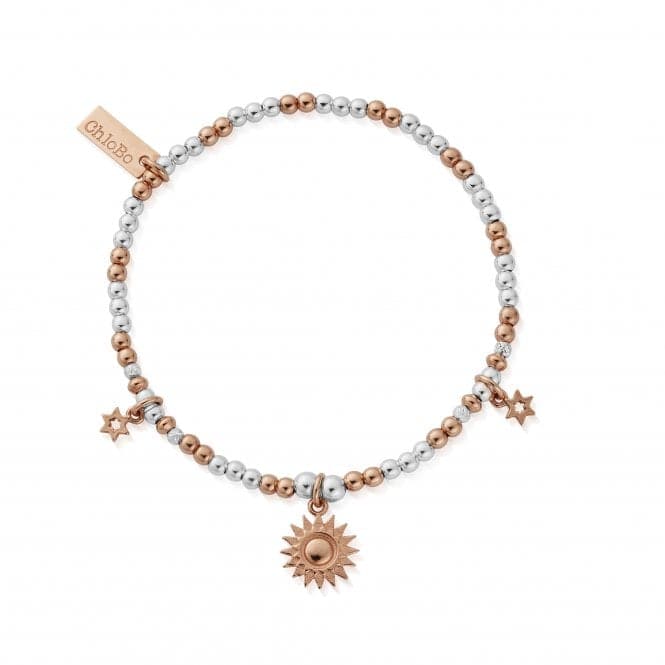 Rose Gold And Silver Everyday Skies Bracelet MBSB33343333ChloBoMBSB33343333