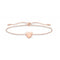 Rose Gold Heart Cord Tie Bracelet A1996 - 597 - 19 - L20vThomas Sabo Charm Club CharmingA1996 - 597 - 19 - L20v
