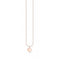 Rose Gold Heart Necklace 45cm KE2048 - 415 - 40 - L45vThomas Sabo Charm Club CharmingKE2048 - 415 - 40 - L45v