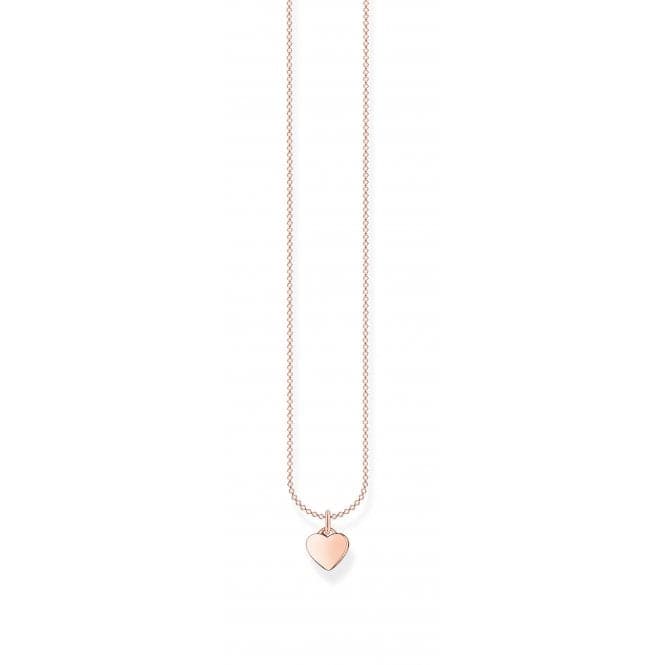Rose Gold Heart Necklace KE2049 - 415 - 40Thomas Sabo Charm Club CharmingKE2049 - 415 - 40 - L38v