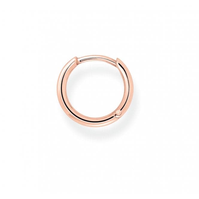 Rose Gold Hoop Single Earring 15mm CR661 - 415 - 40Thomas Sabo Charm Club CharmingCR661 - 415 - 40