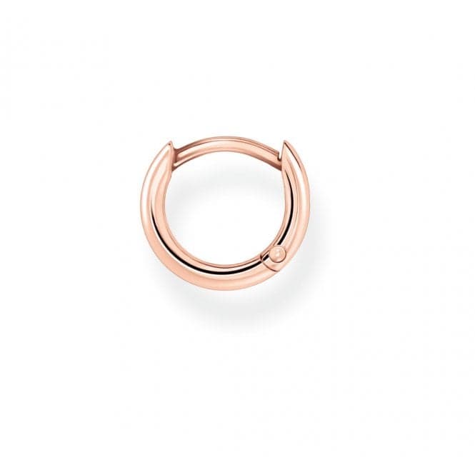 Rose Gold Mini Hoop Single Earring 12mm CR660 - 415 - 40Thomas Sabo Charm Club CharmingCR660 - 415 - 40