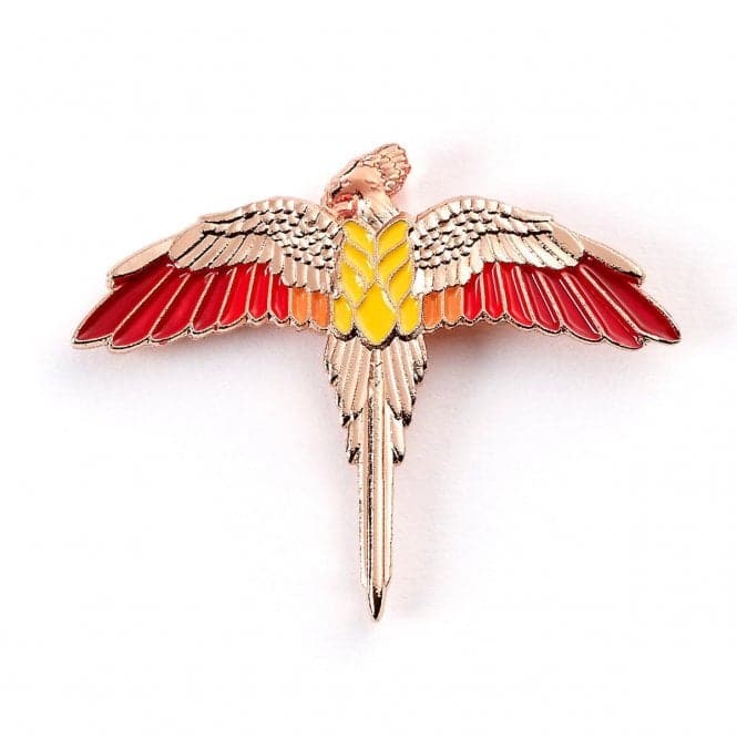 Rose Gold Plated Fawkes PinbadgeHarry PotterHPPB0113