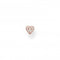 Rose Gold Zirconia Heart Single Ear Stud H2145 - 416 - 14Thomas Sabo Charm Club CharmingH2145 - 416 - 14