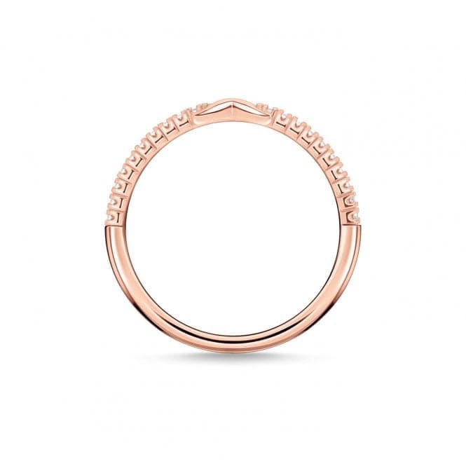 Rose Gold Zirconia Infinity Ring TR2322 - 416 - 14Thomas Sabo Charm Club CharmingTR2322 - 416 - 14 - 48