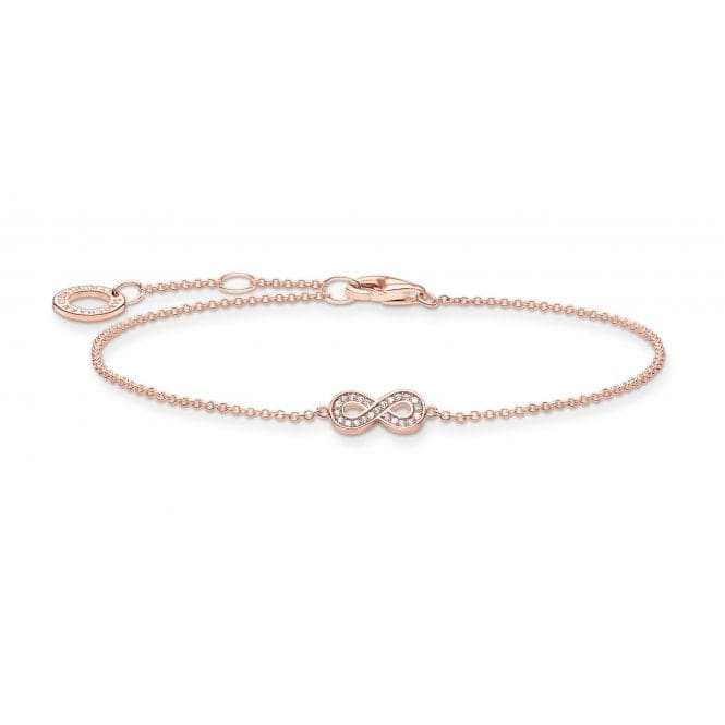 Rose Gold Zirconia Pave Infinity Bracelet A2003 - 416 - 14 - L19vThomas Sabo Charm Club CharmingA2003 - 416 - 14 - L19v