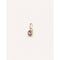 Rose Rosa Faceted Crystal CharmUNOde50CHA0079RSAORO0U