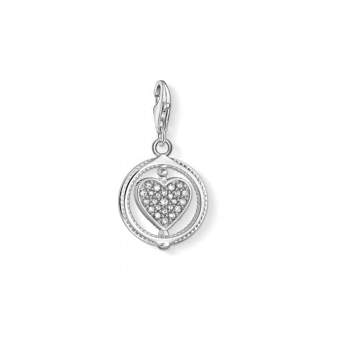 Rotating Heart Charm Pendant 1858 - 051 - 14Thomas Sabo Charm Club1858 - 051 - 14