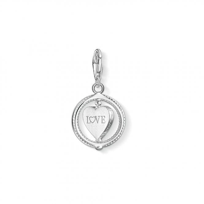 Rotating Heart Charm Pendant 1858 - 051 - 14Thomas Sabo Charm Club1858 - 051 - 14