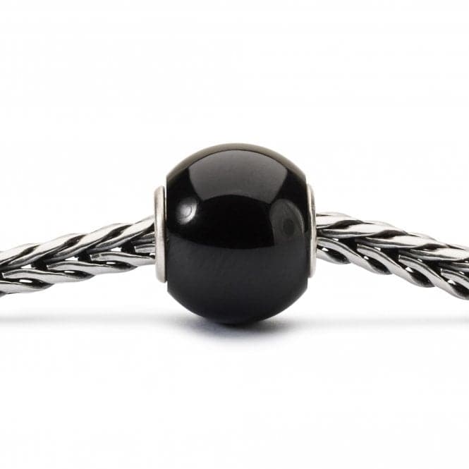 Round Black Onyx Bead TSTBE - 00024TrollbeadsTSTBE - 00024