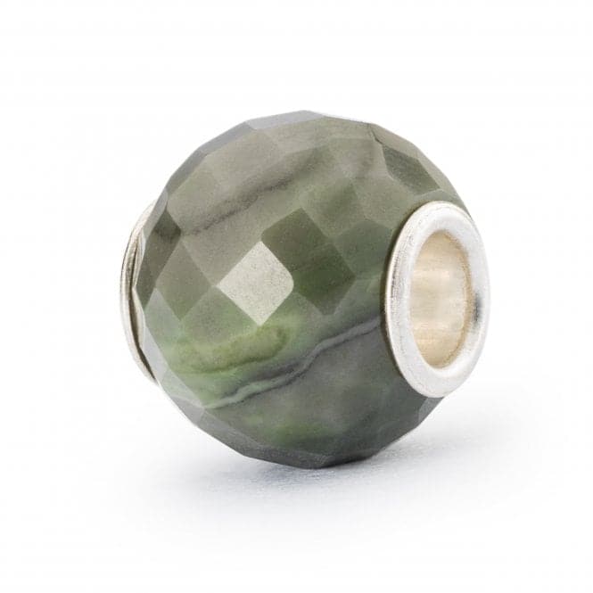 Round Green Calcite Facet Bead TSTBE - 00035TrollbeadsTSTBE - 00035