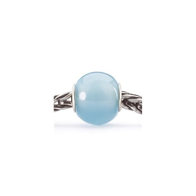 Round Light Blue Agate Bead TSTBE - 00037TrollbeadsTSTBE - 00037