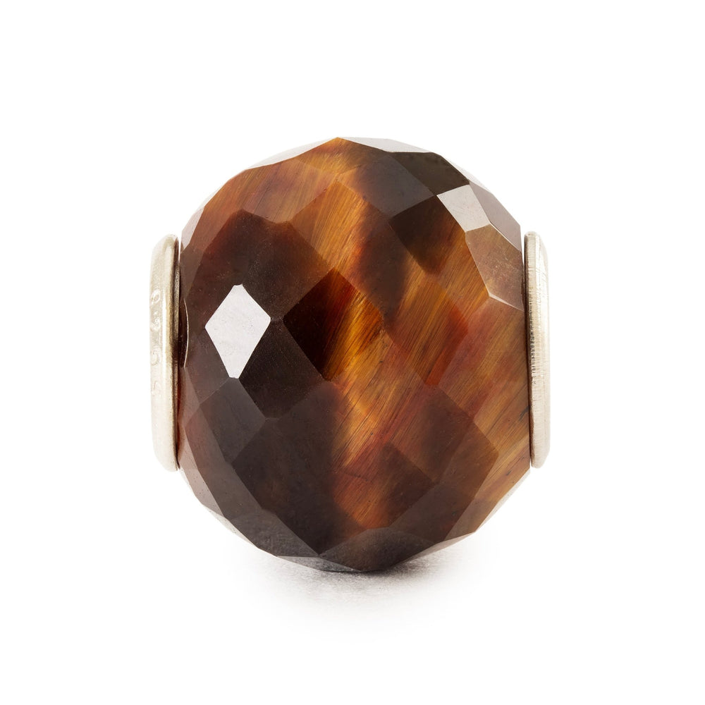 Round Yellow Tiger Eye Facet Bead TSTBE - 00041TrollbeadsTSTBE - 00041