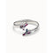 Roundandround Multicolor Faceted Crystal BraceletUNOde50PUL1960MCLMTL0L
