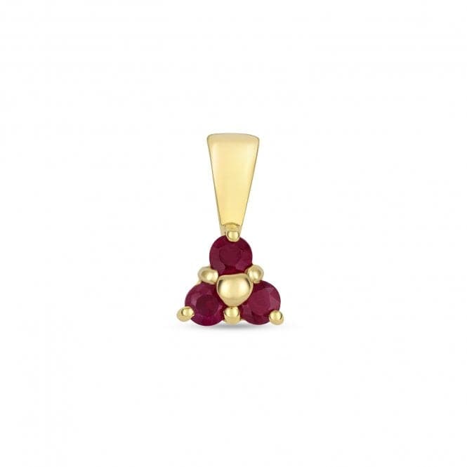 Ruby 3 Stone Pendant PD230RGemstones JewelleryPD230R