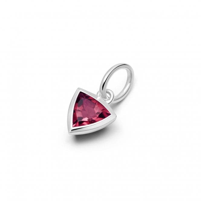 Ruby July Birthstone Sterling Silver Charm PBS19_SLVDaisyPBS19_SLV