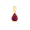 Ruby Rubover Pendant PD236RGemstones JewelleryPD236R
