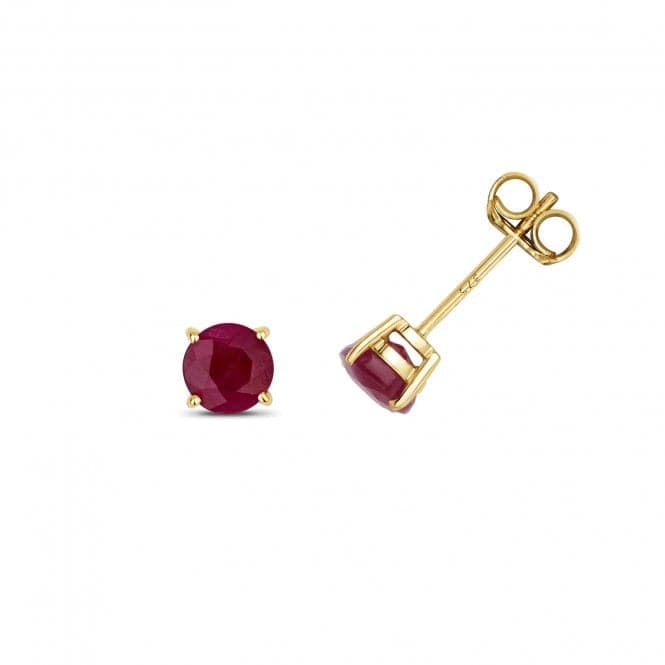 Ruby Stud Earrings ED241RGemstones JewelleryED241R