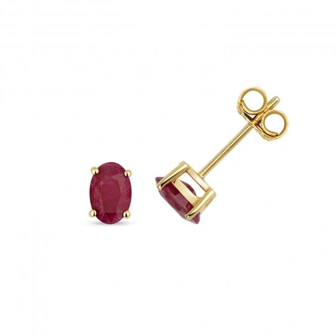 Ruby Stud Earrings ED242RGemstones JewelleryED242R