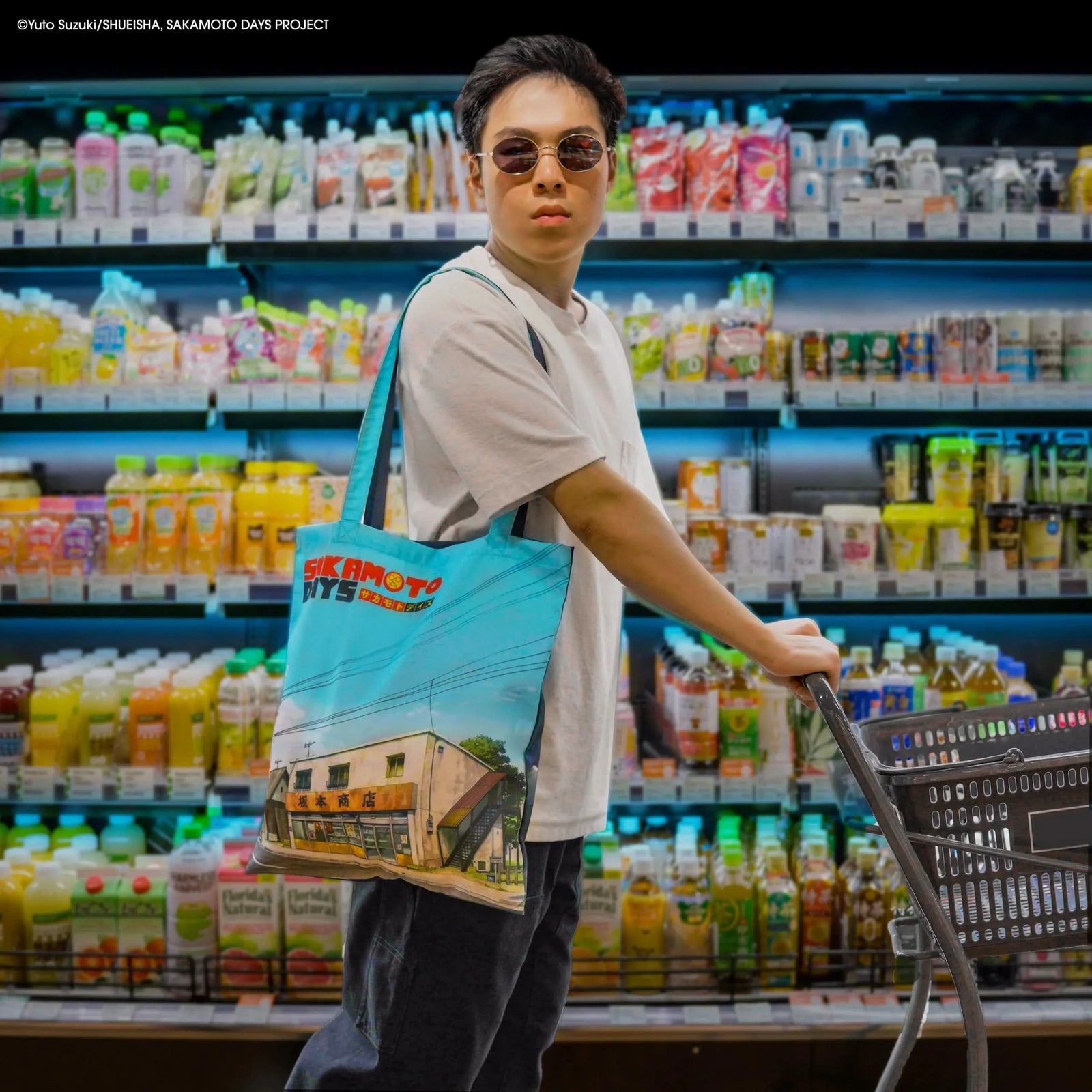 Sakamoto Days And Night Tote Bag CR2353
