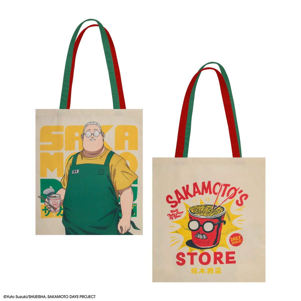 Sakamoto Days Ramen Noodles Tote Bag CR2350