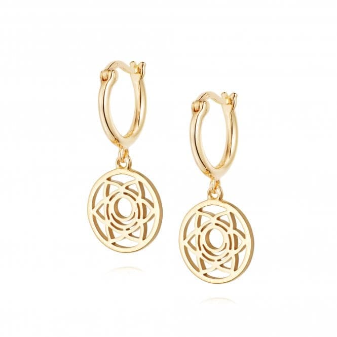 Sacral Chakra 18ct Gold Platede Earrings ECHK2002DaisyECHK2002