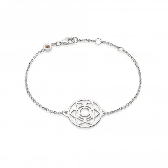 Sacral Chakra Chain - Silver Bracelet CHKBR1009DaisyCHKBR1009