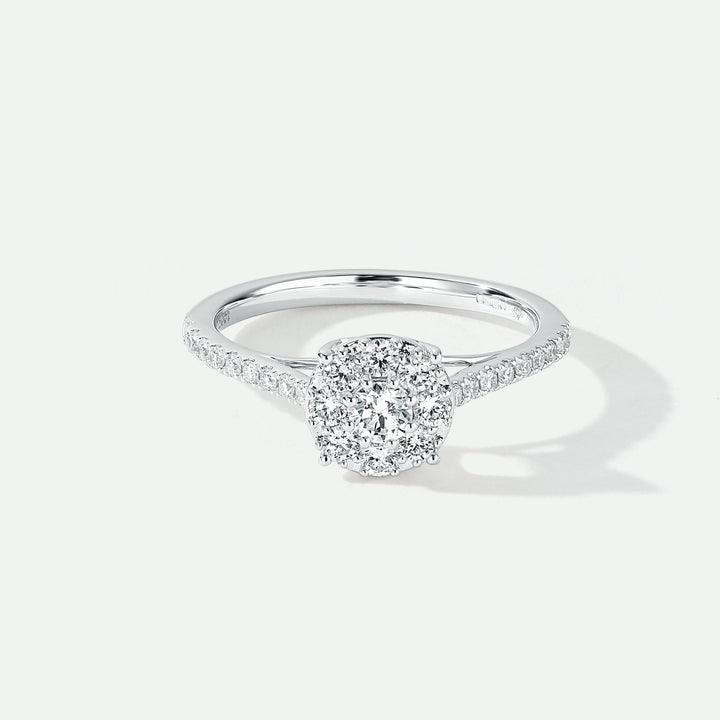 Sadie | 9ct White Gold 0.50ct tw Lab Grown Diamond RingCreated BrillianceBA0073127 - M