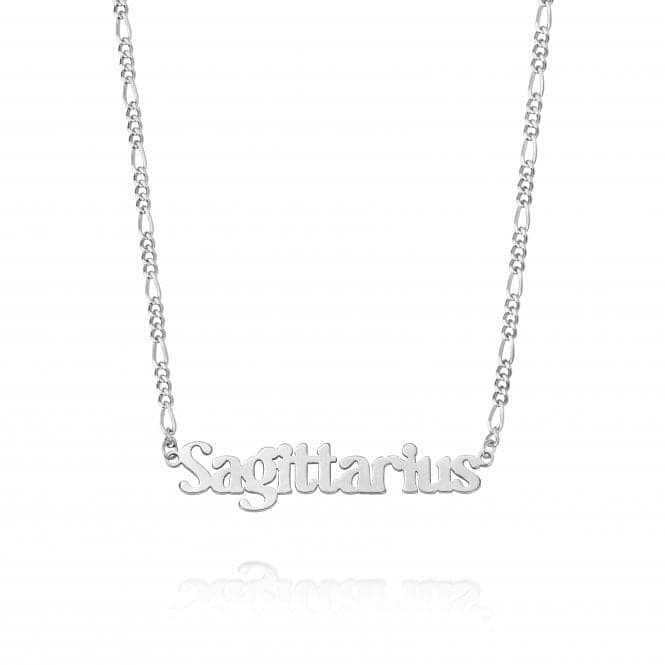 Sagittarius Zodiac Recycled Sterling Silver Necklace ZN09_SLVDaisyZN09_SLV