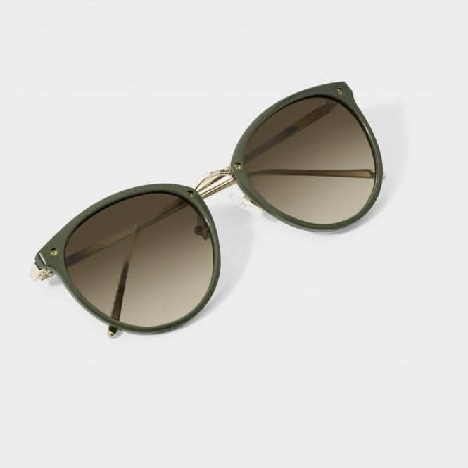 Santorini Sunglasses in Khaki KLSG033Katie LoxtonKLSG033