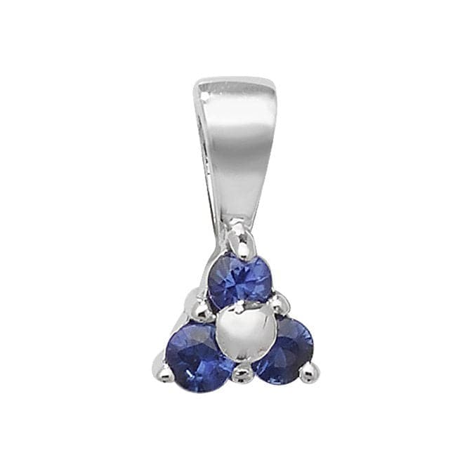 Sapphire 3 Stone Pendant PD230WSGemstones JewelleryPD230WS