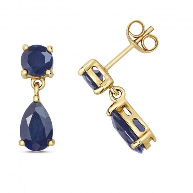 Sapphire Drop Pear Earrings ED263SGemstones JewelleryED263S