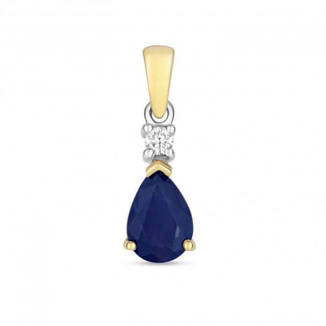 Sapphire Pear Pendant PD237SGemstones JewelleryPD237S